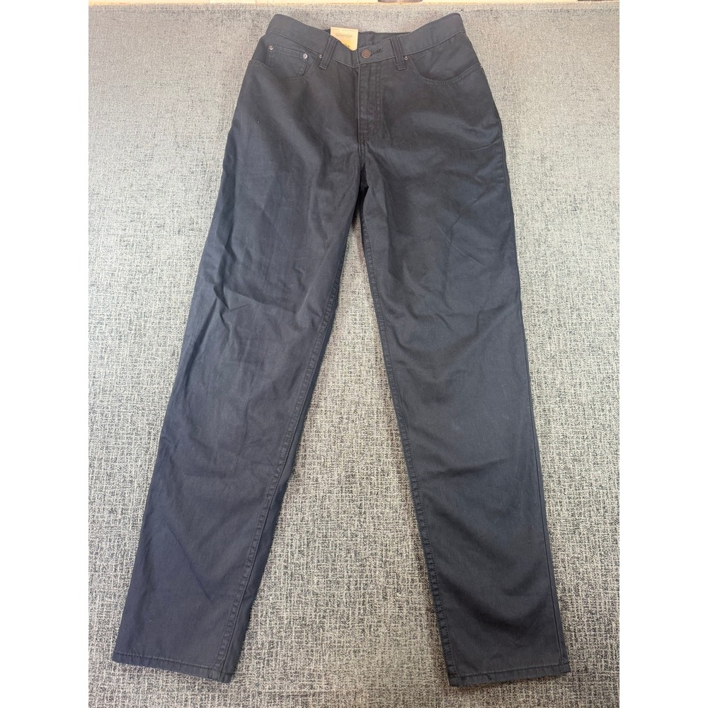 Levis High-Waisted Mom Jeans Black Tapered Leg 28x30 NWT